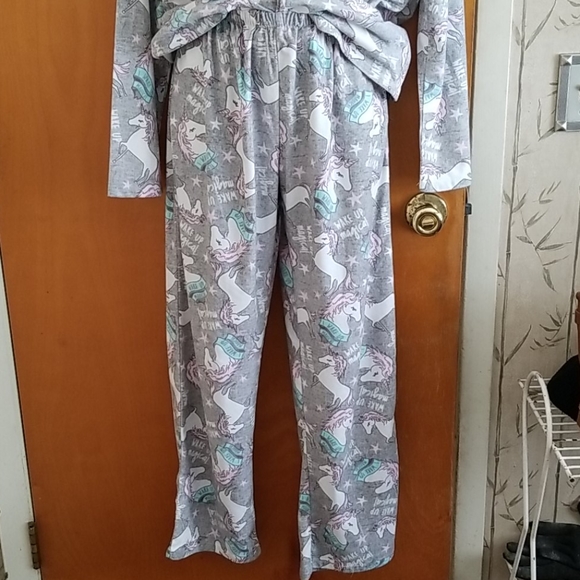 NWT Richie House Unicorn 2 PC Pajama Set Small - Picture 3 of 12
